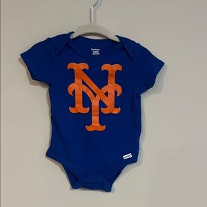 NY Mets New York MLB Onesie 0-3 months